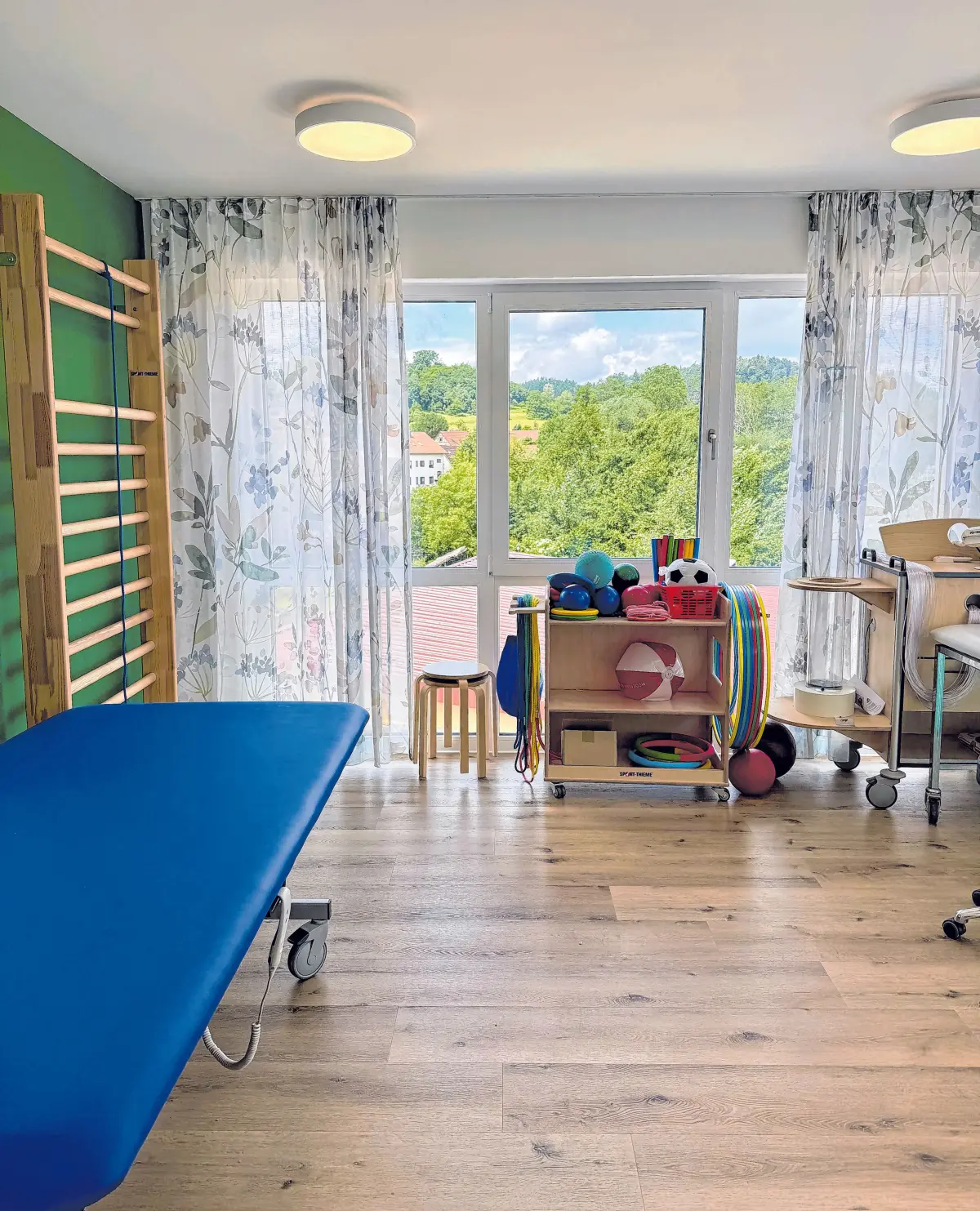 Auch therapeutische Behandlungen sind im Haus Margarete möglich – dafür wurden extra Räume eingerichtet.