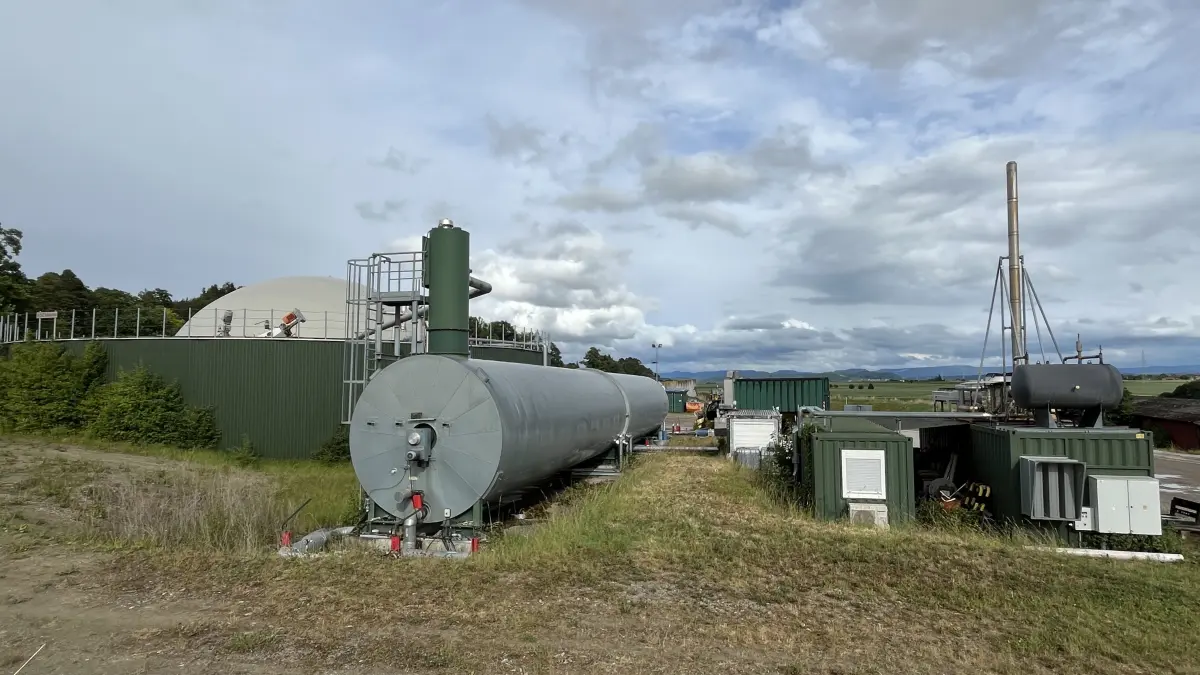 Biogasanlage in Wolfenhausen