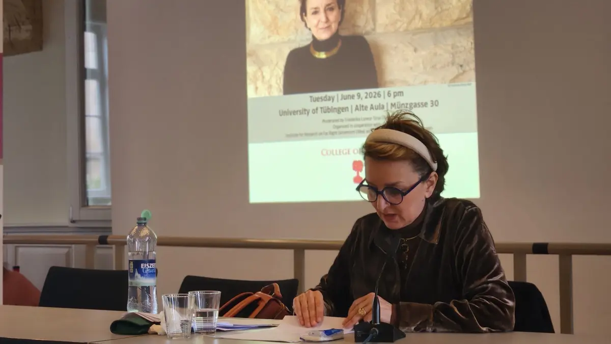 Zur Lesung von Eva Illouz am Dienstagabend war die Alte Aula mehr als voll.
