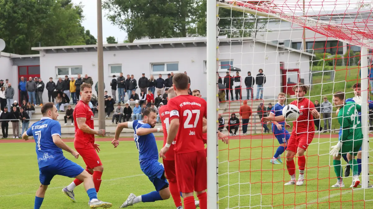 Fußball Relegation zur Bezirksliga 2026 SC Steinbach - FC Matzenbach 3:1 n.V.
