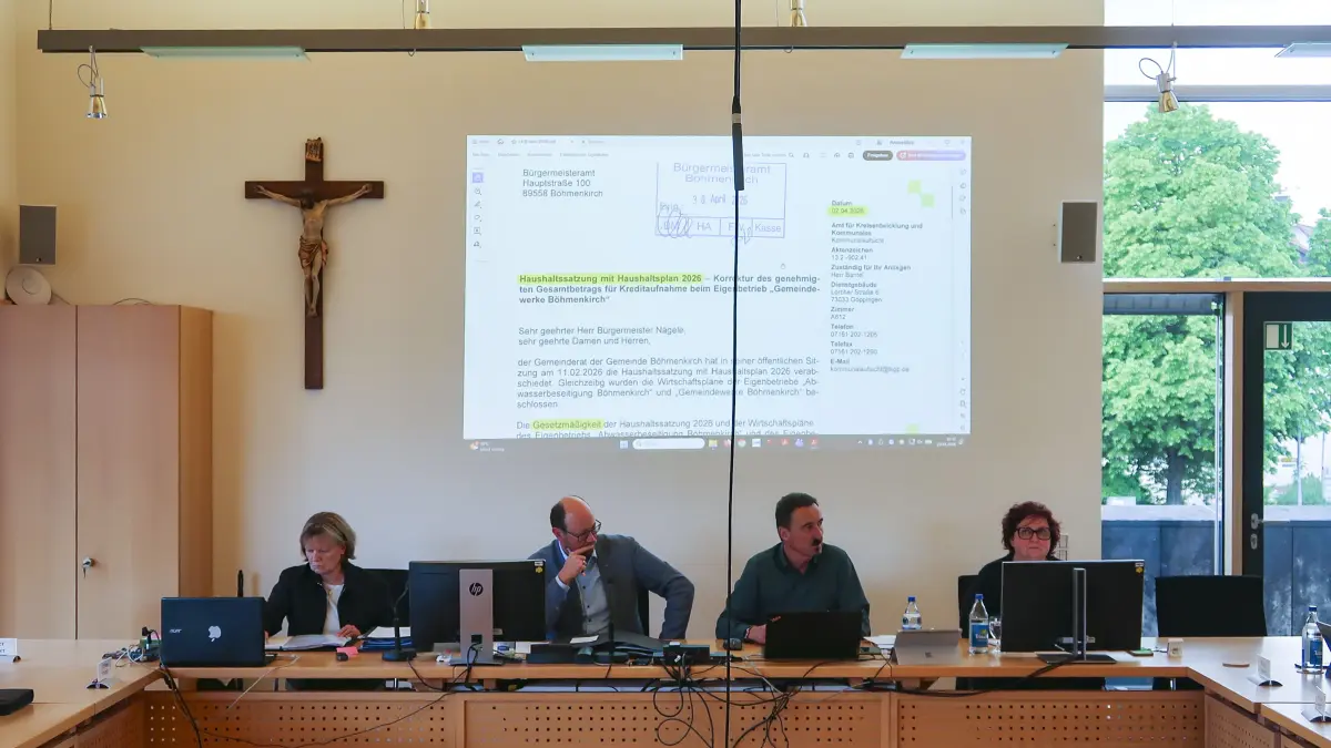 Böhmenkirch - Neu im Böhmenkircher Gemeinderat: Künftig zeichnet ein Mikrofon die Wortbeiträge auf. Eine spezielle KI-Software erstellt daraus die Sitzungsprotokolle.
