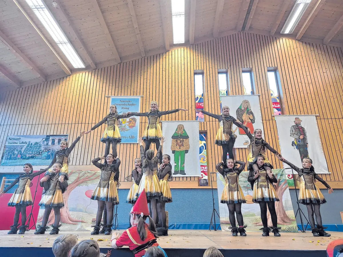 Die „Dance Explosion“ und andere Nachwuchstanzgruppen des TSV Stein zeigen beim Dorffest ihr Können. ⇥Archivfoto: privat