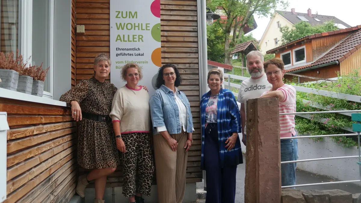 Das Team vom Bürgertreff in Tumlingen (von links): Tanja Martini, Petra Schäuffele, Katja Fischer, Helga Dengler, Frank Mayer und Regina Martini.