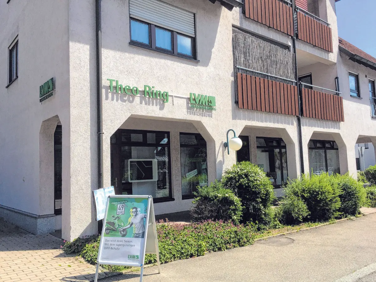 Das Büro befindet sich in der Steinbrunnenstraße 4 in Ilshofen. ⇥Fotos: LVM-Versicherungsagentur Theo Ring