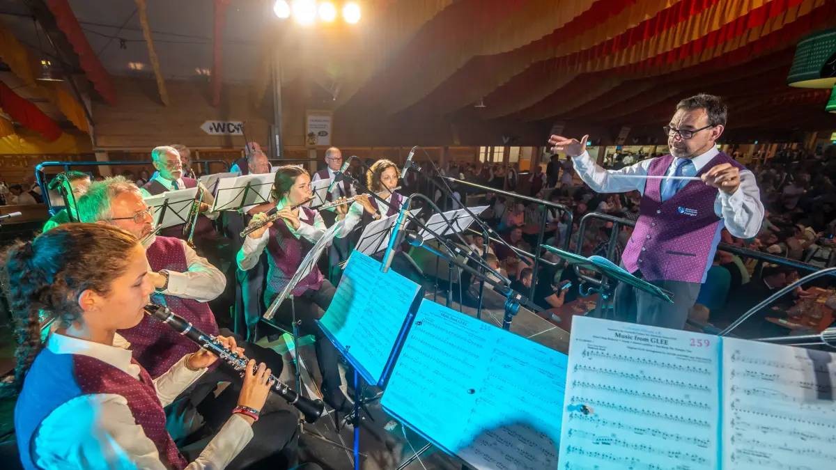 Göppingen Maientag Festzelt NWZ-Blasmusik-Festival Stadtkapelle Eislingen