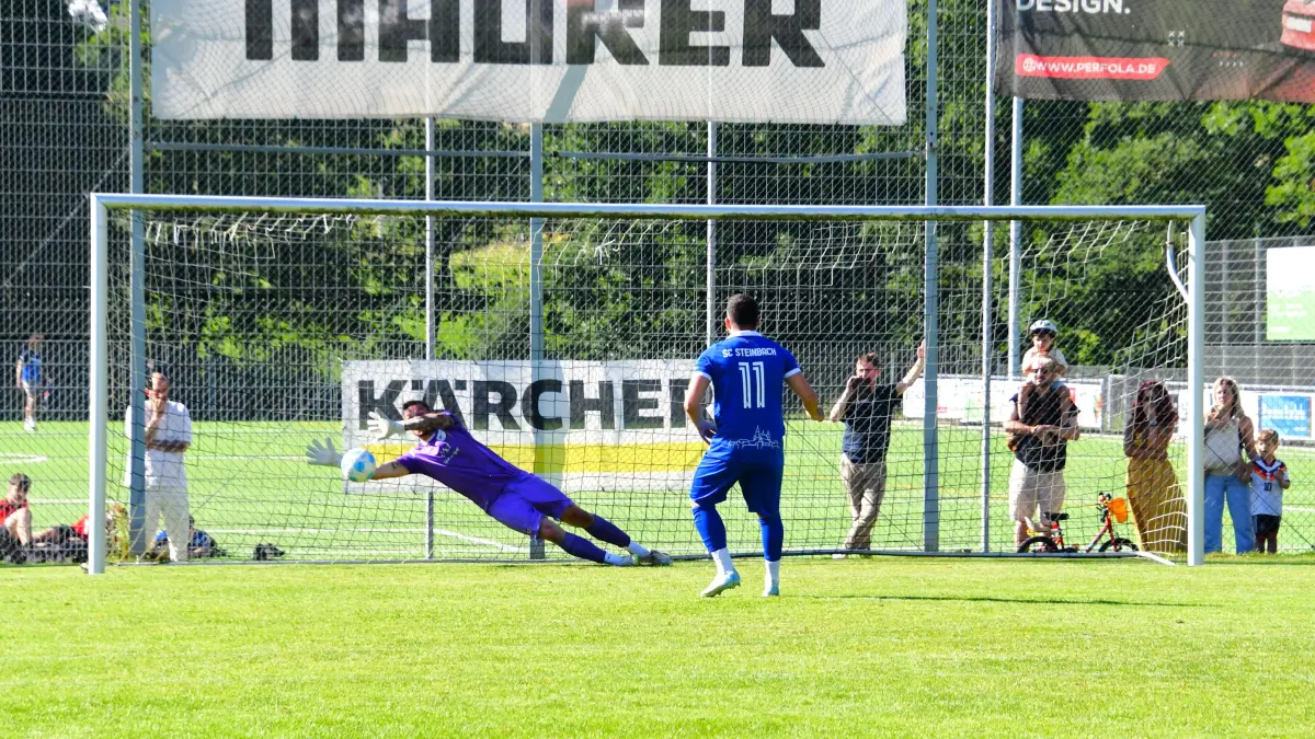 Fußball 2. Relegationsspiel zur Bezirksliga 2026 SC Steinbach - SV Steinbach 3:5 nach Elfmeterschießen