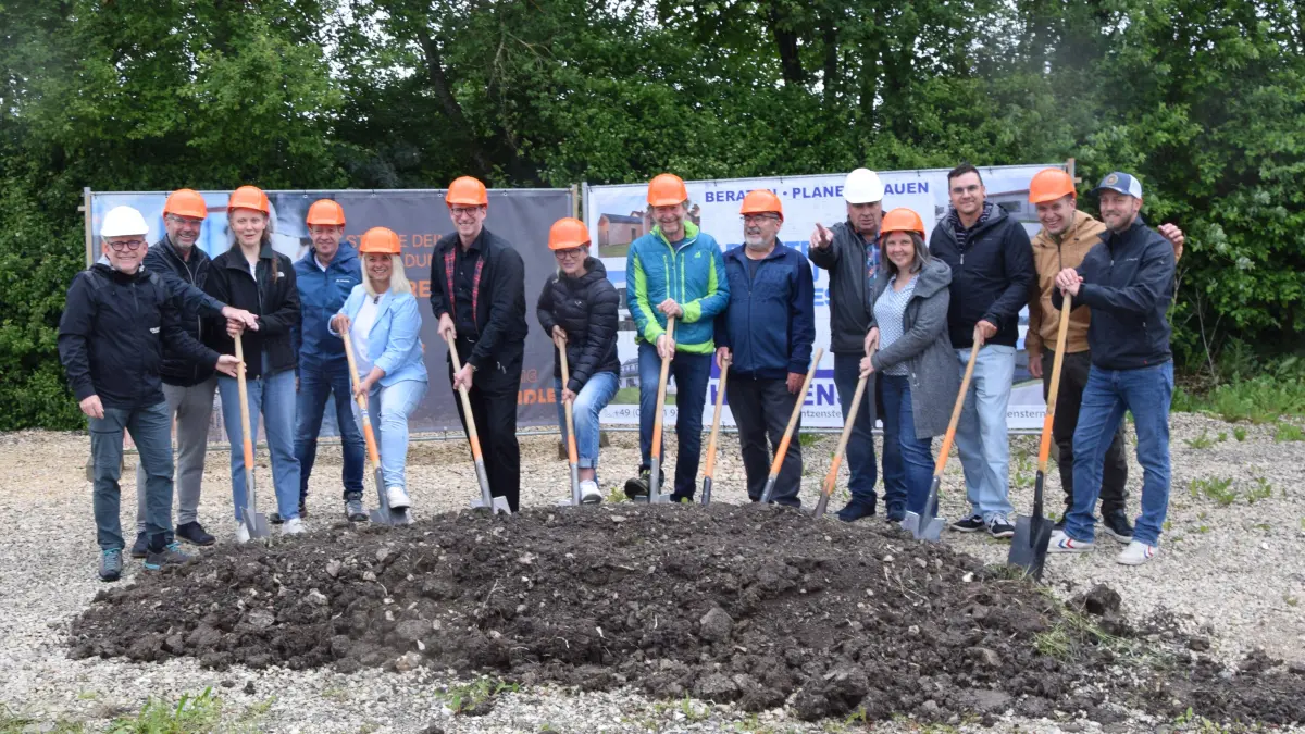 Spatenstich Neubau Jugendhaus Münsingen