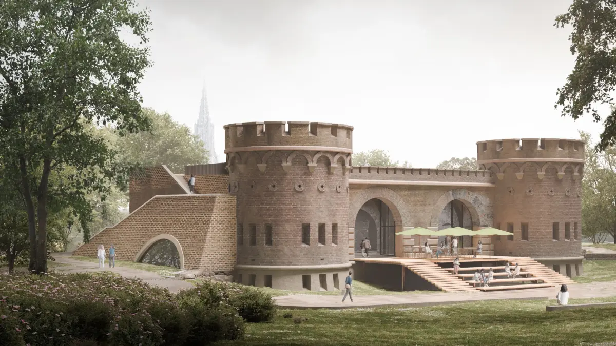 Der Siegerentwurf von LRO Architekten