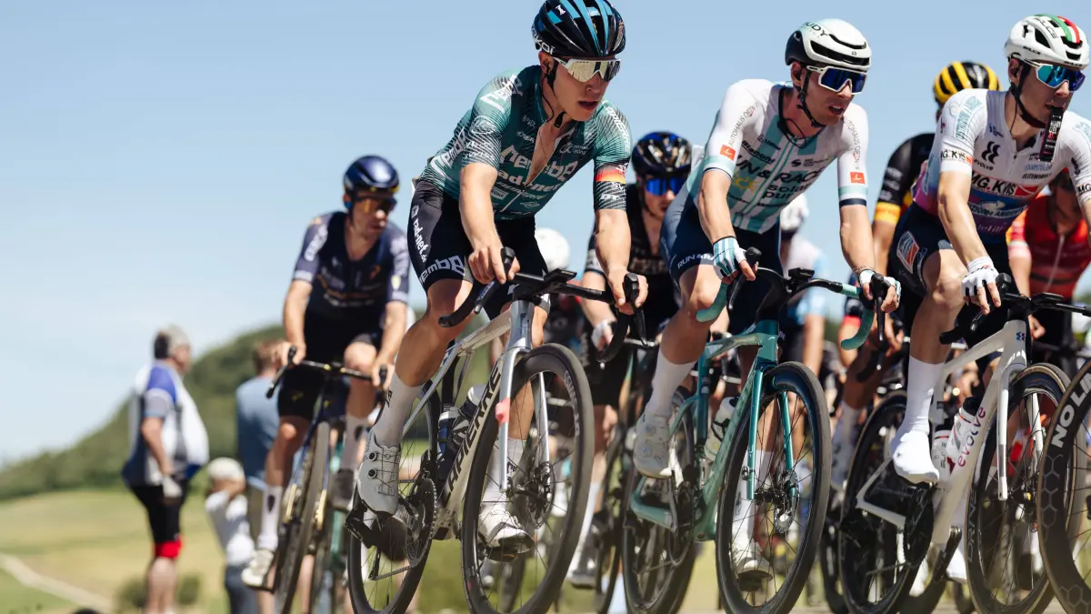 Radsport, GP Gippingen, 14.06.2026: Radsport, GP Gippingen, 14.06.2026 Johannes Adamietz GER, REMBE rad-net Leuggern Schweiz *** Cycling, GP Gippingen, 14 06 2026 Johannes Adamietz GER, REMBE rad net Leuggern Switzerland Copyright: xMarcelxHilgerx