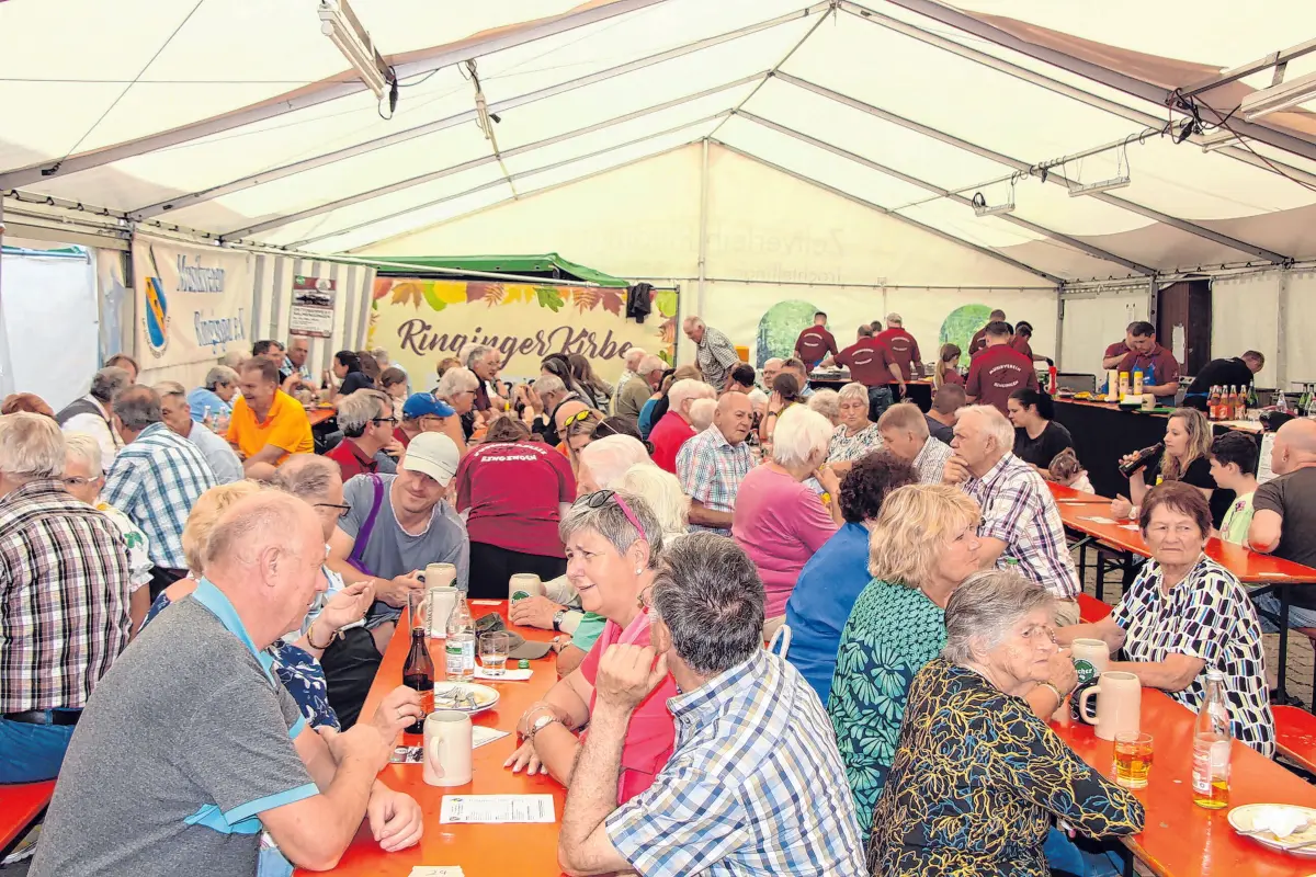 Bei der Markthockete Ringingen wird auch für das leibliche Wohl ausreichend gesorgt.