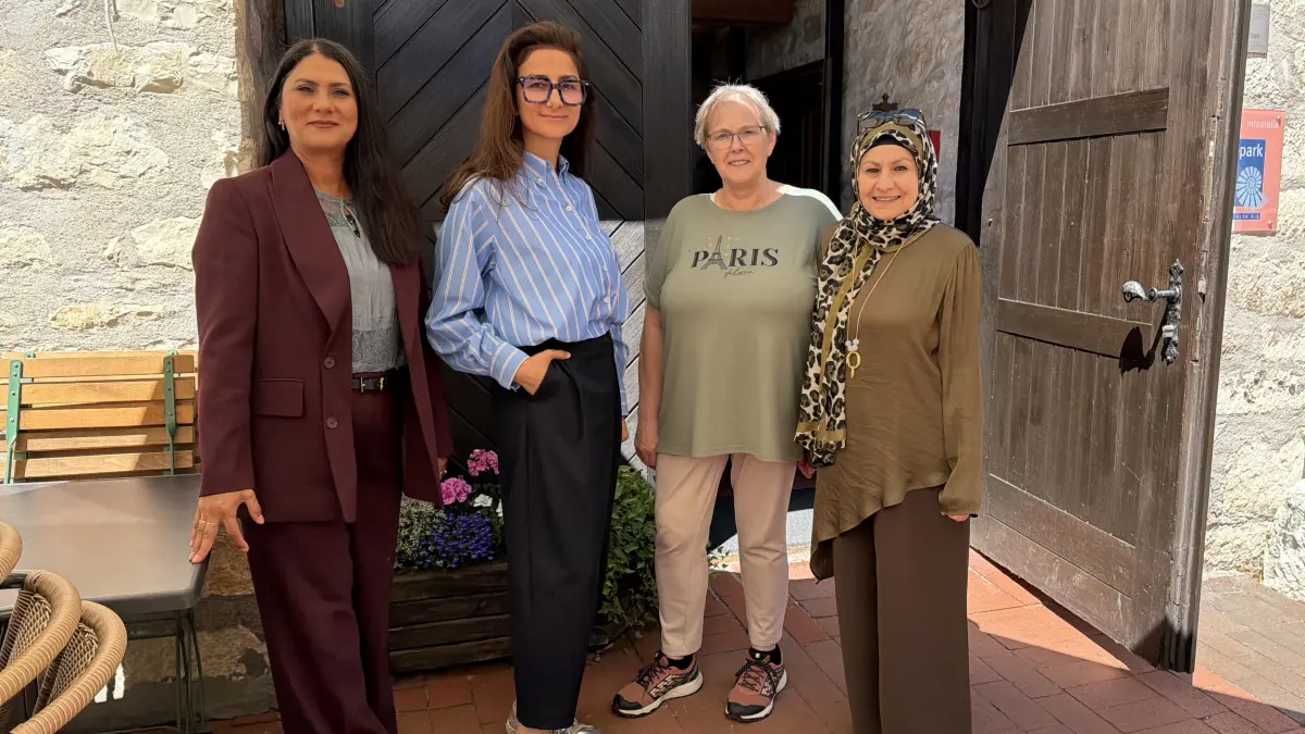 Meral Günay, Hava Minutiello, Rita Kufner und Betül Vari (von links) vom Multikulturellen Frauentreff in Albstadt.