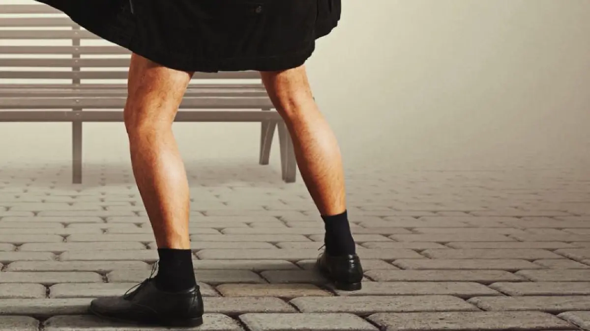 Exhibitionist Blaulicht Symbolfoto Schwabo LZ OV