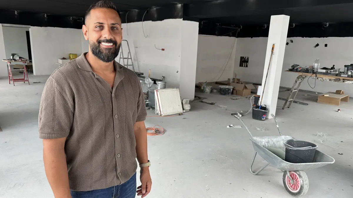 Aykut Kütük ist aktuell mitten in der Bauphase. Schömbergs erstes Fitnesstudio soll im September 2026 eröffnen.