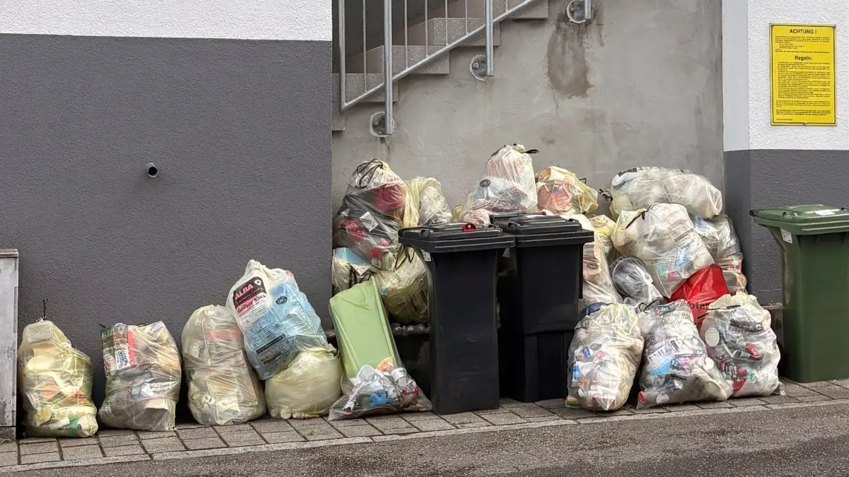 Ärger mit den Gelben Säcken in Kusterdingen