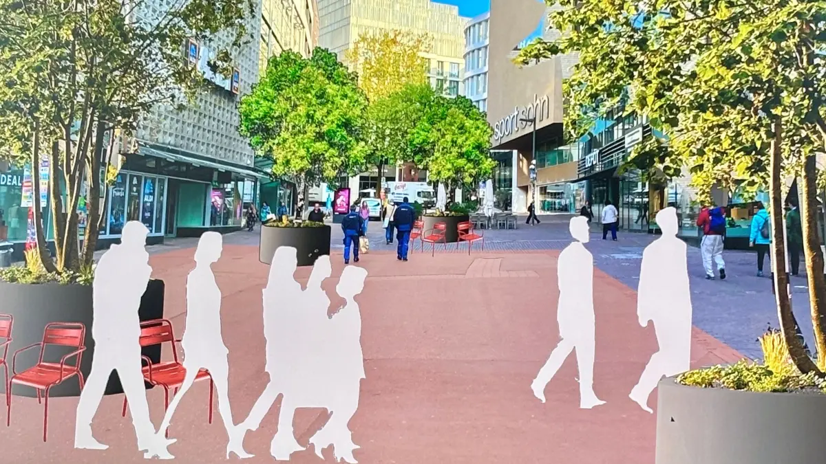 Die Stadt Ulm will die Fußgängerzone temporär aufhübschen - bis dann ab 2031 richtig saniert wird.