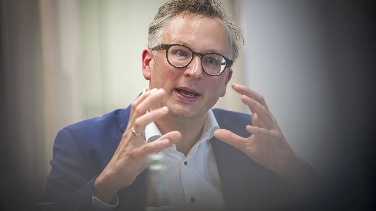 Redaktionsbesuch Andreas Schwarz MdL, Vorsitzender der Landtagsfraktion der Grünen in Baden-Württemberg