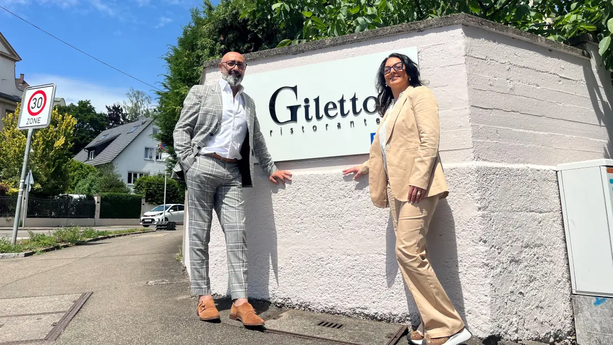 Wo früher "Boccaccio" stand, steht jetzt "Giletto": Das gleichnamige Ehepaar Giuseppe und Rosalba hat die bekannte Location am Michelsberg übernommen.