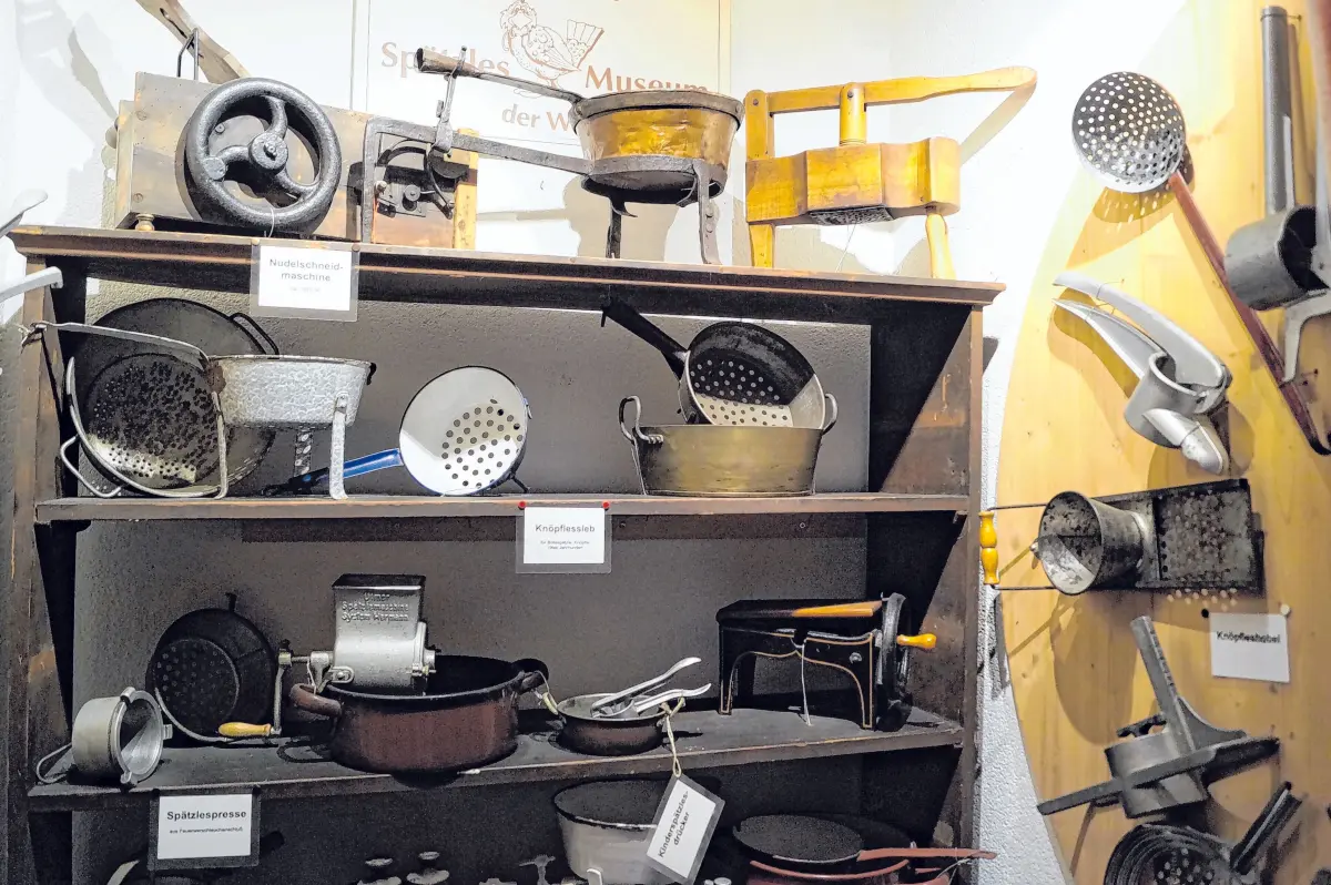 Das Spätzlesmuseum im Kornhäusle ist eine kleine Besonderheit – gerade auch für „Nichtschwaben“.⇥Foto: Petra Starzmann