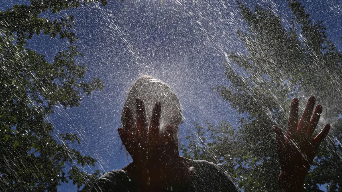 Abkühlung an heißen Tagen soll Wassernebel schaffen
