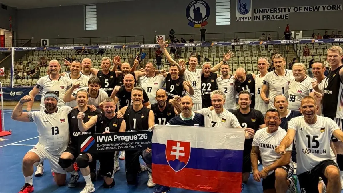 Ü45-Nationalteam mit Karsten Haug