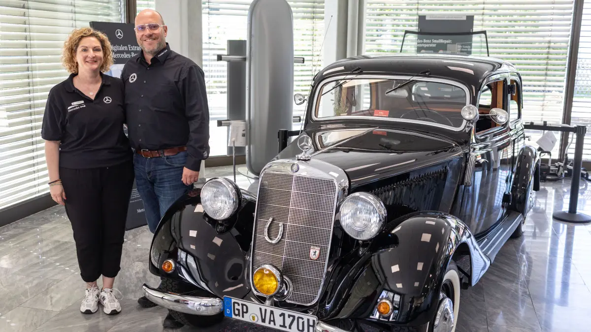 Autohaus Mercedes Müller, Donzdorf, 75 Jahre