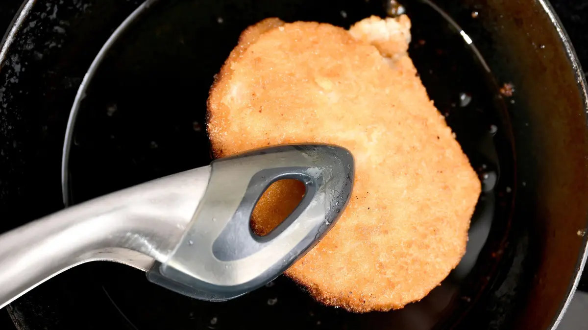 Das vegane Cordon bleu von Mühlenhof könnte Plastikteilchen enthalten.