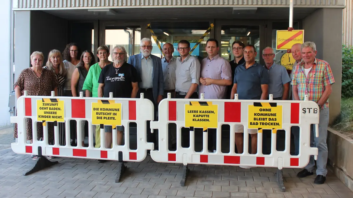 Aktion des Gemeindetages Kommunen am Limit Burladingen Gemeinderat