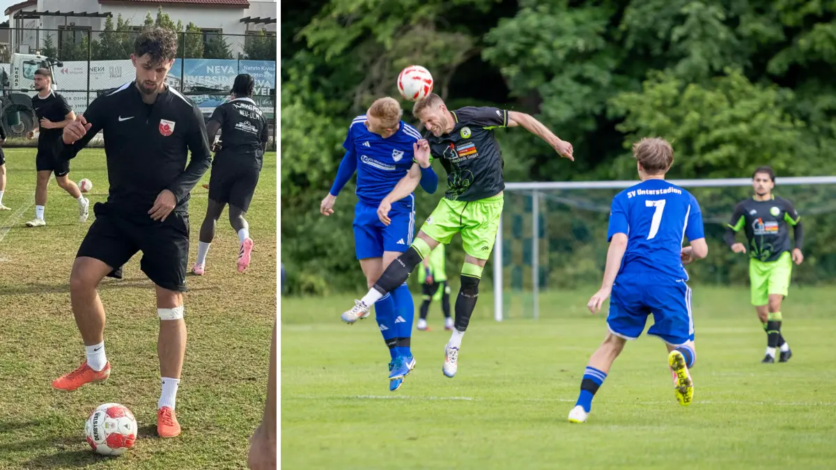 Amer Dedic (links) wechselt zum SV Ljiljan Ulm, der zuletzt in der Relegation am Aufstieg in die Kreisliga A gescheietert ist.