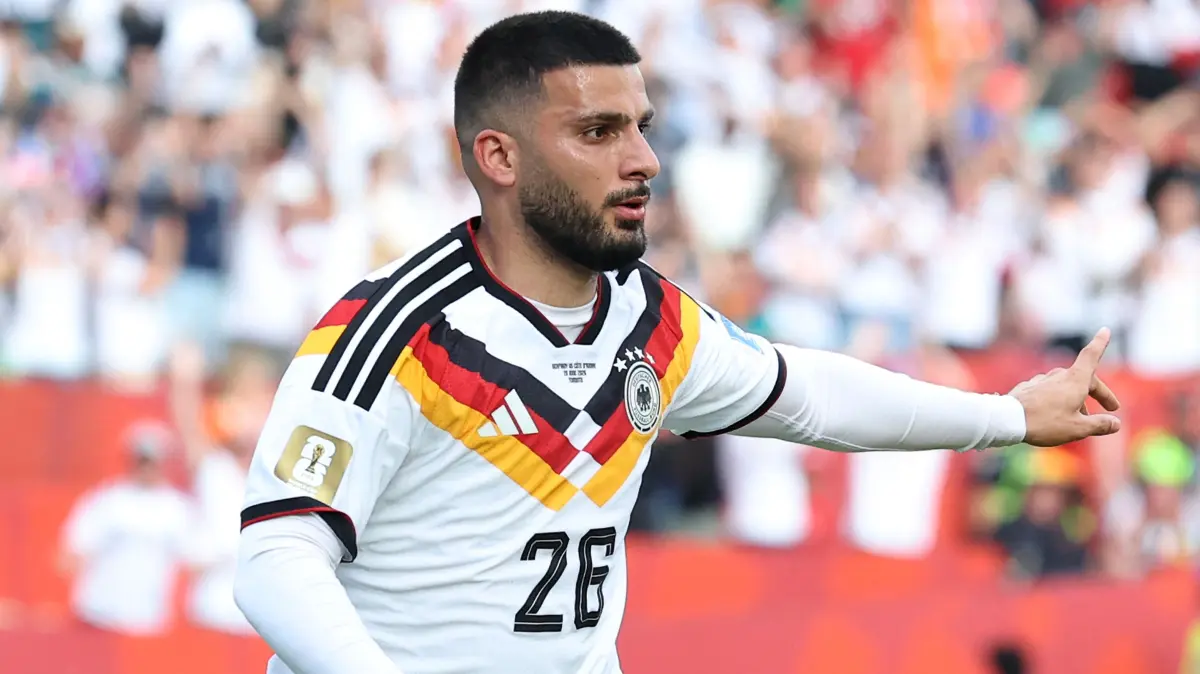 Germany v Cote D'Ivoire: Group E - FIFA World Cup 2026: TORONTO, ONTARIO - JUNE 20: Deniz Undav #26 of Germany celebrates scoring his team's second goal during the FIFA World Cup 2026 Group E match between Germany and Cote D'Ivoire at Toronto Stadium on June 20, 2026 in Toronto, Ontario. Alexander Hassenstein/Getty Images/AFP (Photo by ALEXANDER HASSENSTEIN / GETTY IMAGES NORTH AMERICA / Getty Images via AFP)