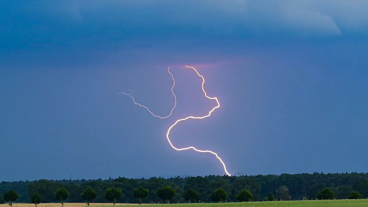 Gewitter über Brandenburg