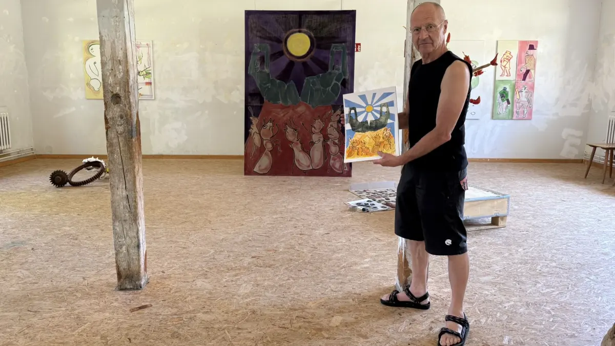 Wenn Ameisen Kunst finanzieren und Lebensfreude weitertragen, dann war der Künstler Edgar Braig am Werk. Bis 28. Juni in der Kunstwerkstatt im Albgut