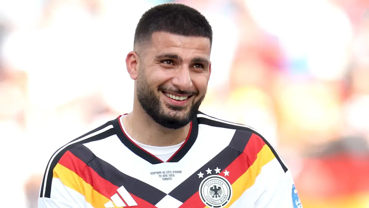 Germany v Cote D'Ivoire: Group E - FIFA World Cup 2026: TORONTO, ONTARIO - JUNE 20: Deniz Undav #26 of Germany celebrates the team's 2-1 victory in the FIFA World Cup 2026 Group E match between Germany and Cote D'Ivoire at Toronto Stadium on June 20, 2026 in Toronto, Ontario. Alexander Hassenstein/Getty Images/AFP (Photo by ALEXANDER HASSENSTEIN / GETTY IMAGES NORTH AMERICA / Getty Images via AFP)