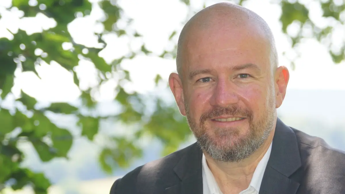 Andreas Glück, Facharzt für Chirurgie an der Albklinik Münsingen und Mitglied des Europaparlaments,, bewirbt sich für den den FDP-Landesvorsitz.