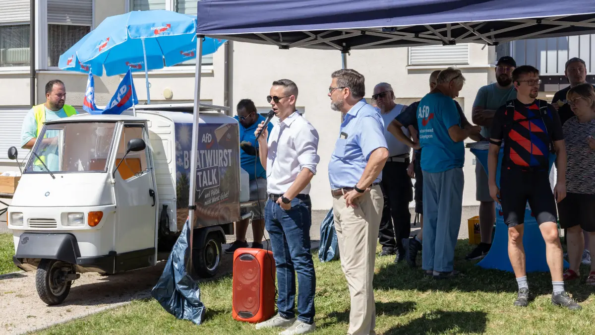 Baiereck, Spitalstraße: AfD lädt zu Kundgebung zum Thema Windkraft in Baiereck ein