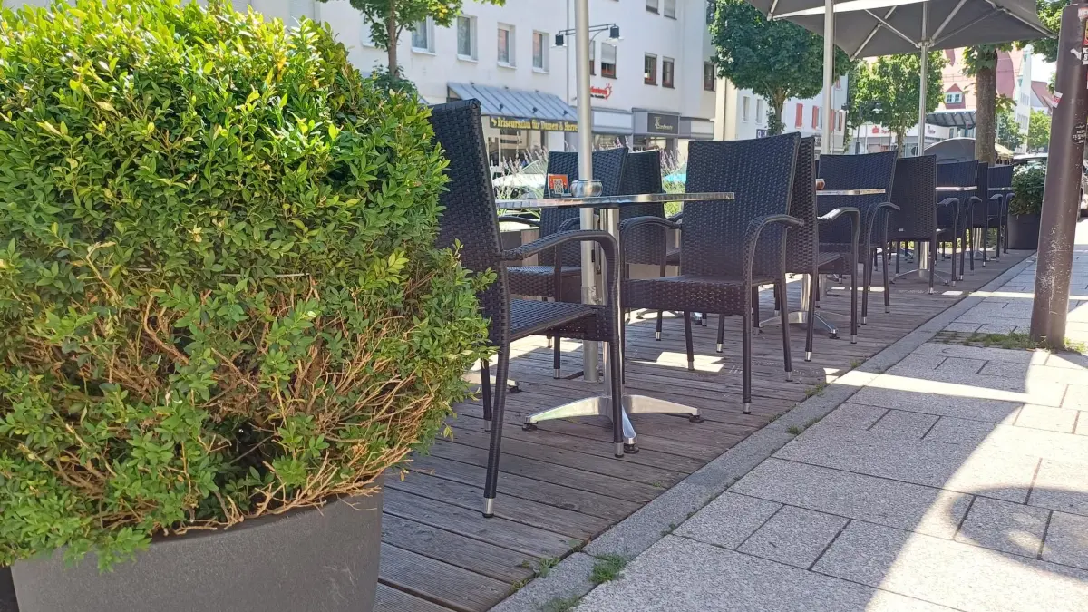 Außengastronomie Balingen