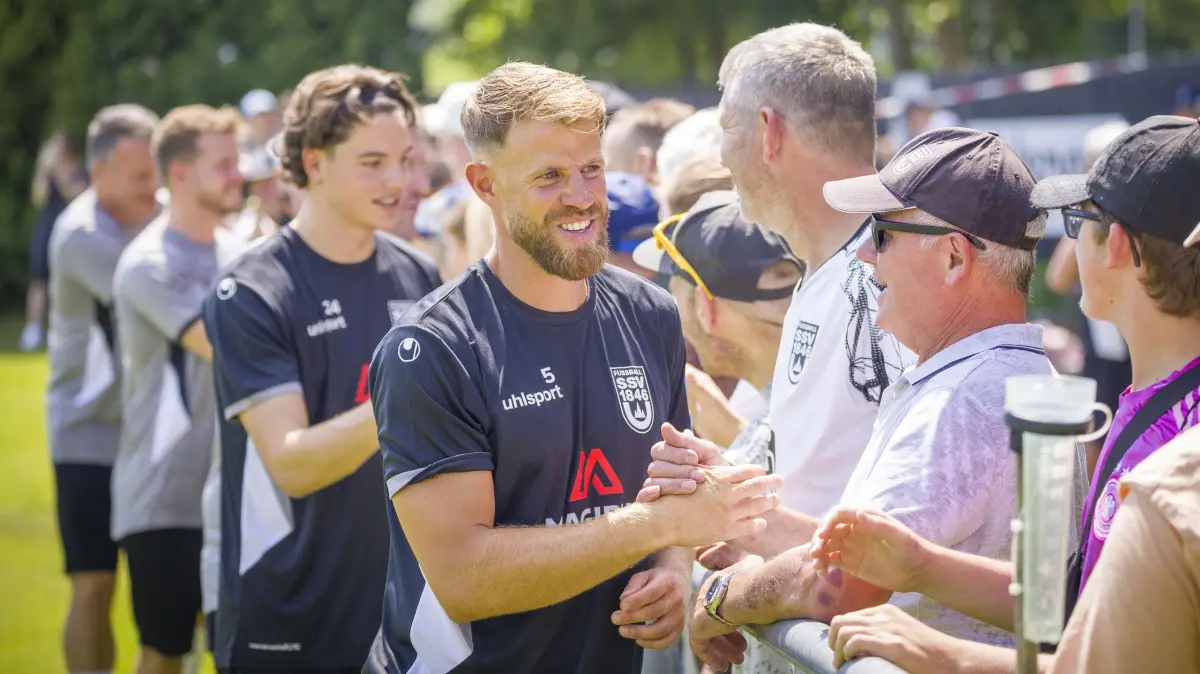 Fußball, SSV Ulm: Auftakt in die Vorbereitung, Johannes Reichert