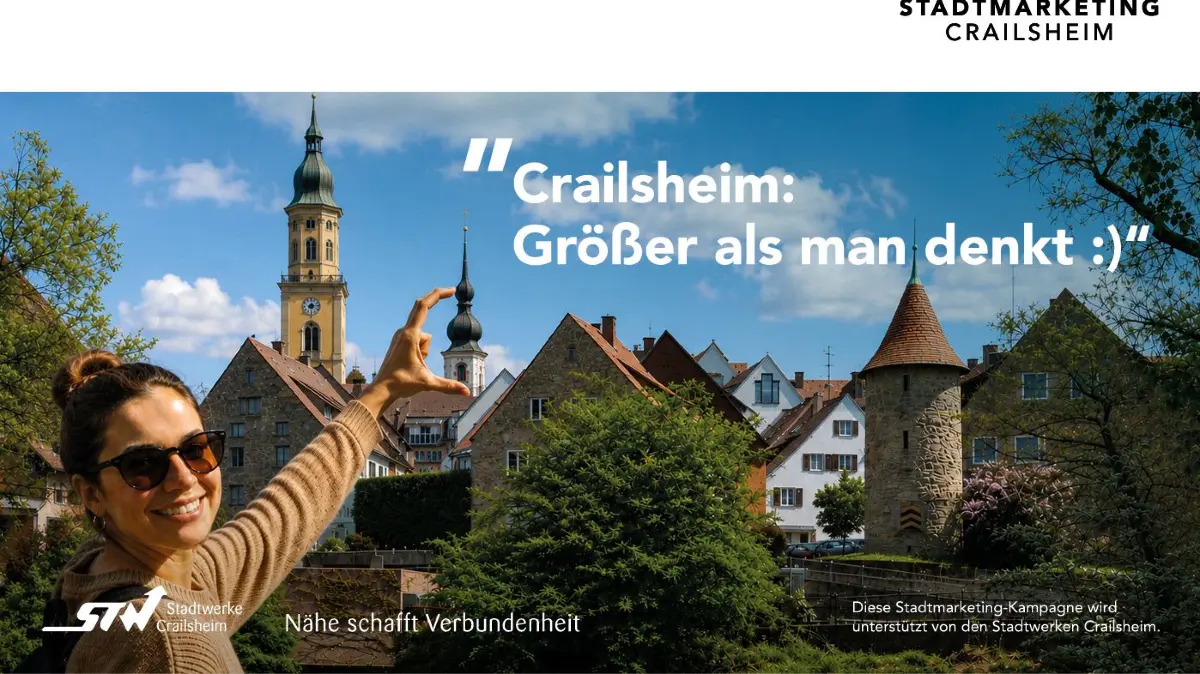 Sei dabei: bei der Fotoaktion des Stadtmarketingvereins und den Crailsheimer Stadtwerken.