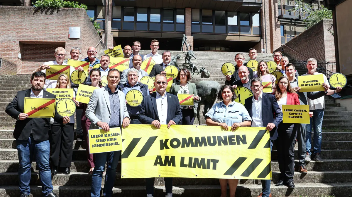 Protest der Kommunen