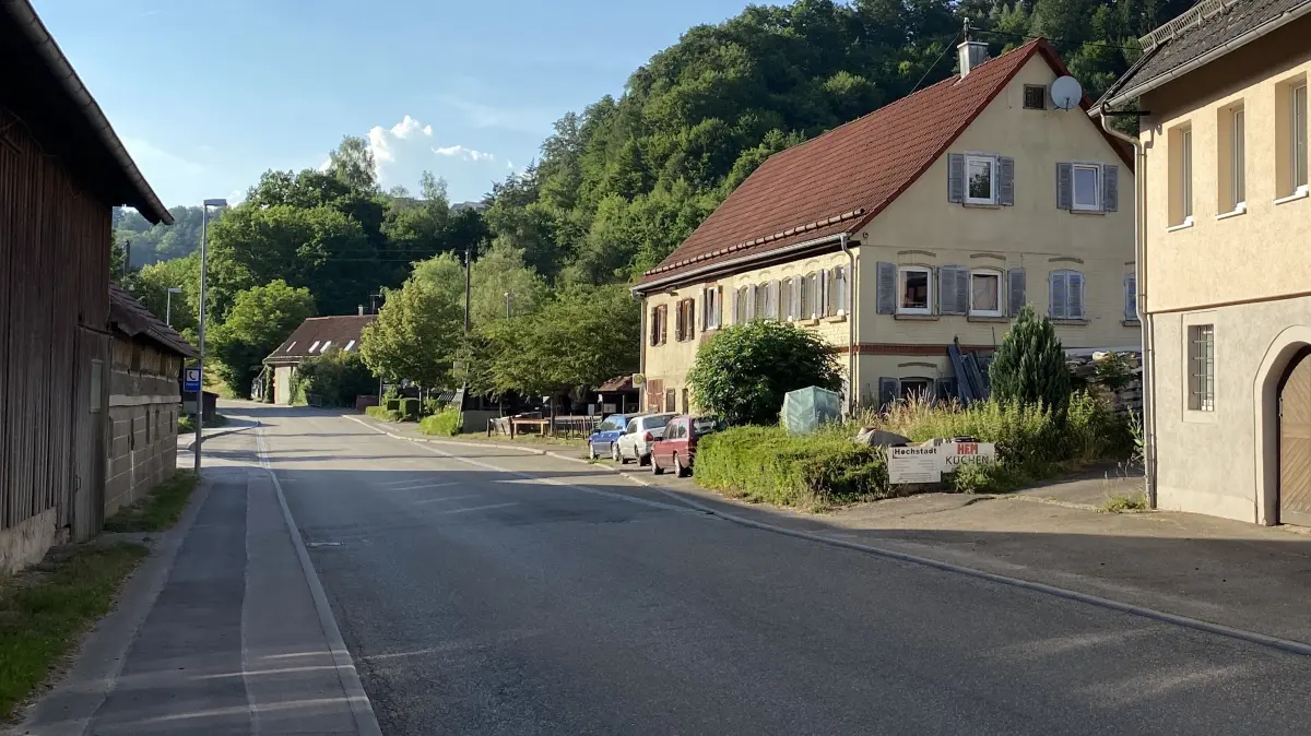 Ortsdurchfahrt Obermühle Bushaltestellen Gemeinderat