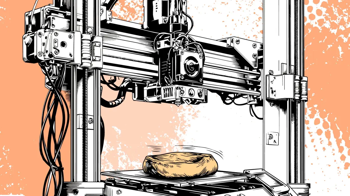 Veggie-Schnitzel aus dem heimischen 3D-Drucker? Die Technologie wird bald soweit sein.