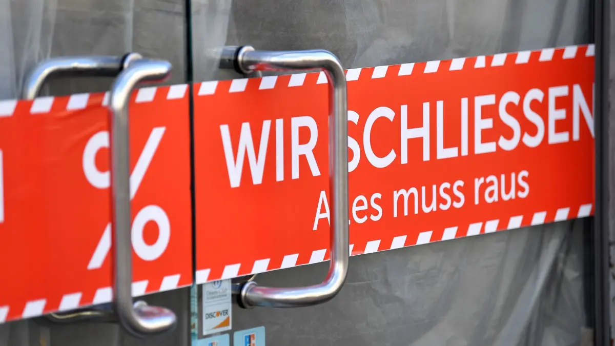 Firmenpleiten: Sachsen liegt unter Bundesschnitt