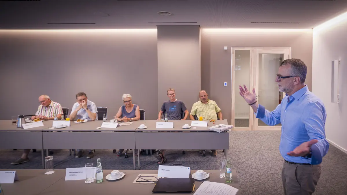Leser zu Gast in der Redaktion