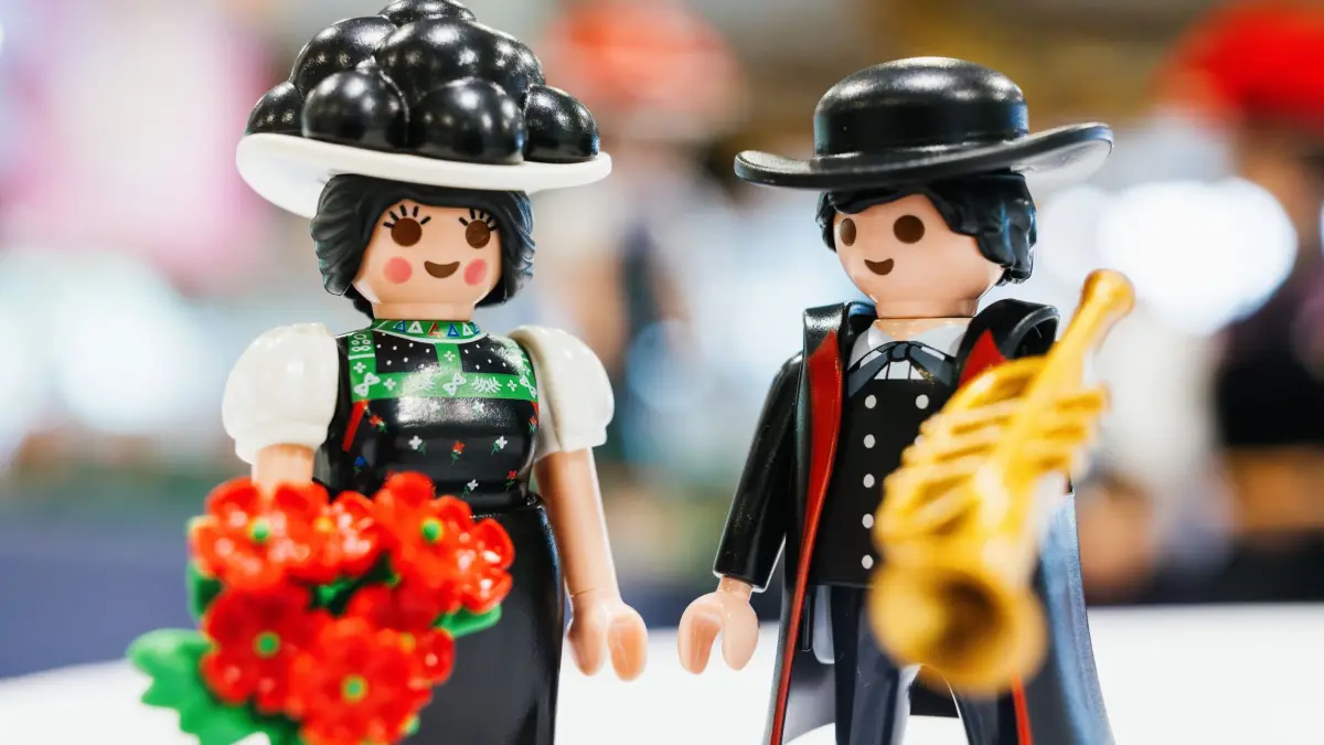 Präsentation Playmobil-Set „Schwarzwaldpaar“