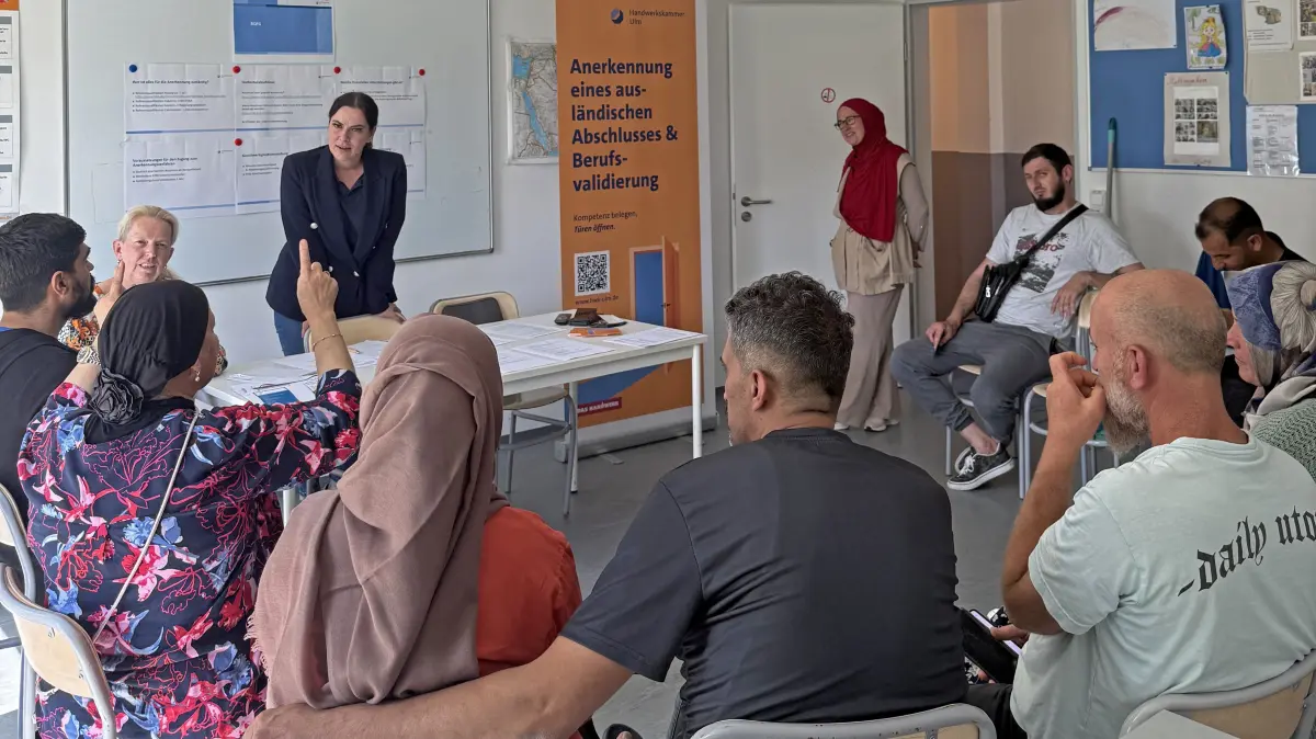 Berufsberatung für Geflüchtete in Laichingen