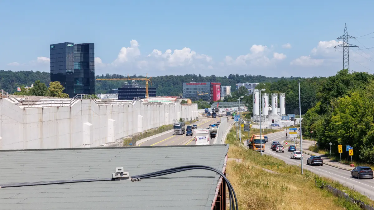A81 : Was kommt auf Böblinger Seite neben den neuen Goldberg-Tunnel - also dort, wo aktuell die Autos fahren?