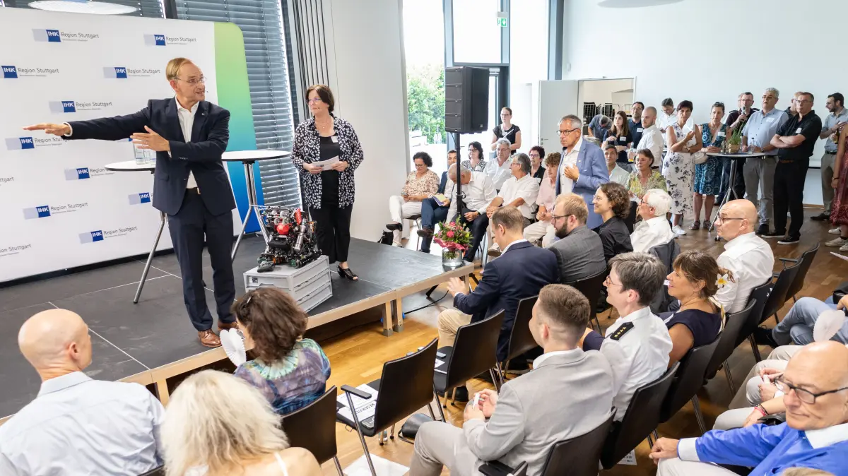 Göppingen Jahresempfang der IHK-Bezirkskammer