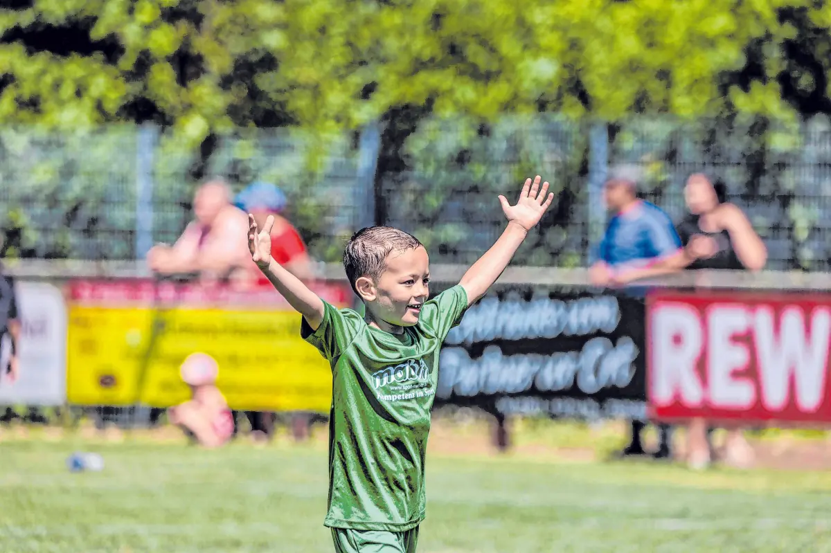 Jubeln ist das Größte. ⇥Foto: FC Killertal 04
