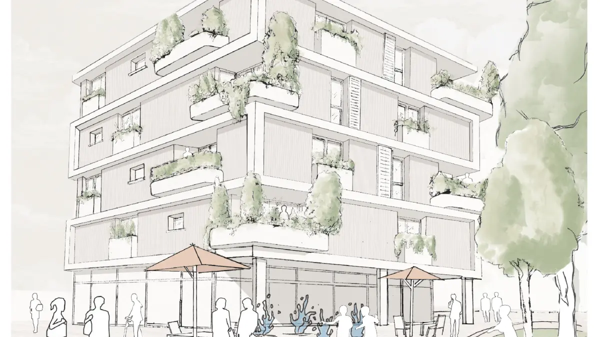 Göppingen Wohnquartier am Schockensee Haus C Frauenstraße