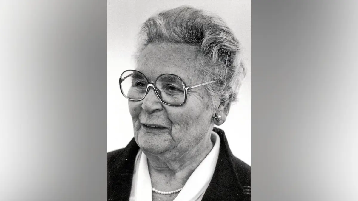 Hedwig Baur, erste Rottenburger Stadträtin, CDU, gestorben 13.11.1993 Bild: Mozer