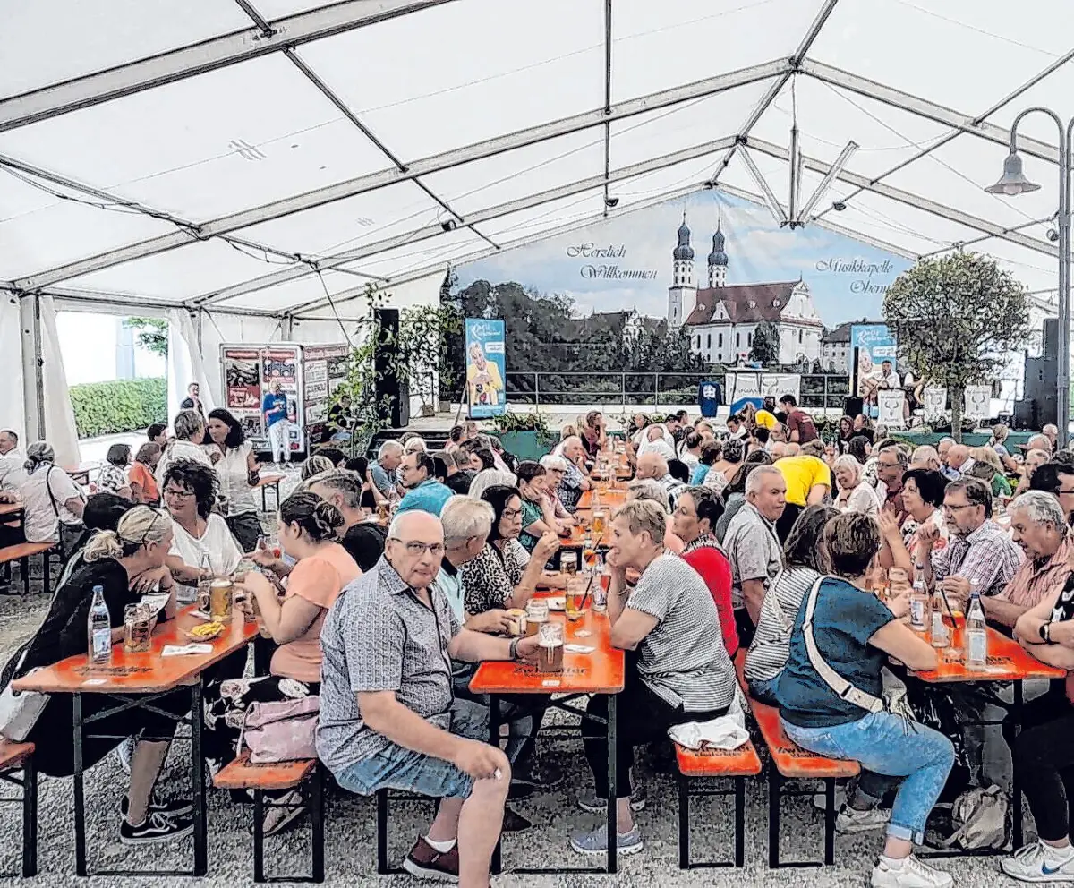 Obermarchtal in Feststimmung.⇥Foto: Veranstalter